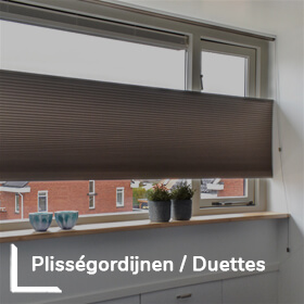 plisségordijnen