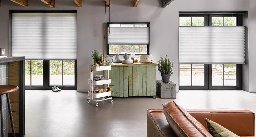 duette shades woonkamer