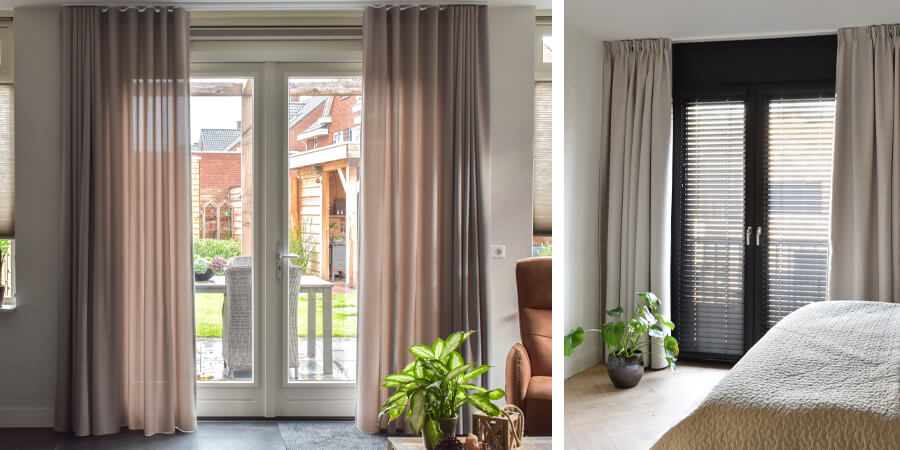 oosters lamp Mening Woonadvies | Raambekleding voor openslaande deuren