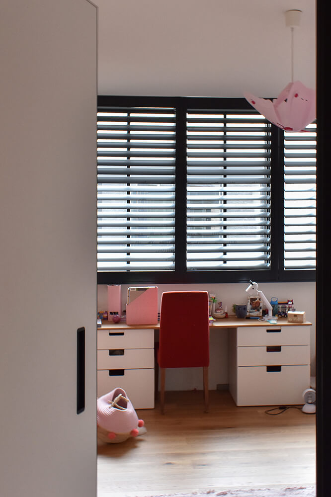 shutters kindkamer slaapkamer