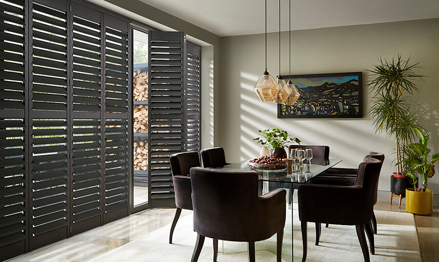 shutters op vouwrail