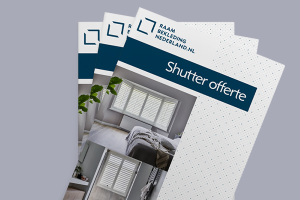 Shutter offerte aanvragen