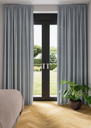 Label 65® Gordijn Biarritz 9003 Silver Gray