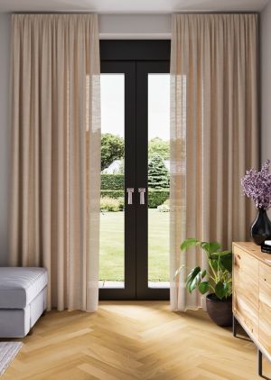 Label 65® Inbetween Gordijn Como 3513 Camel