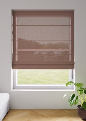 Label 65® Vouwgordijn Macomer 93 Warm Taupe