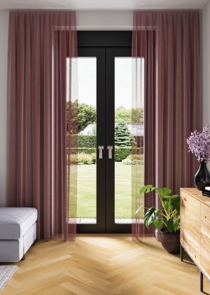 Label 65® Gordijn Monaco 5009 Red Wine