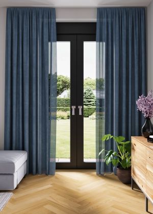 Label 65® Gordijn Parma 3607 Navy Blue