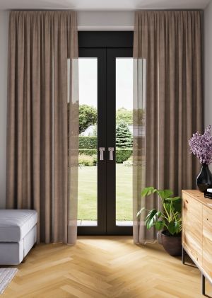 Label 65® Gordijn Parma 3653 Cocoa Brown