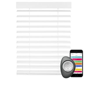 Luxaflex® Elektrische Houten Jaloezie 70 mm - 1