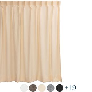 Label 65® Gordijn Overgordijn Banen Enkele Plooi