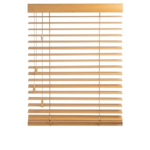 Label 65® Abachi Houten Jaloezie 50 mm "Classic"