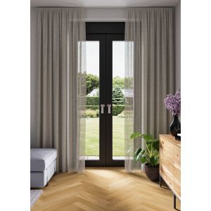 Label 65® Gordijn Vitrage Bari 303 - Stone