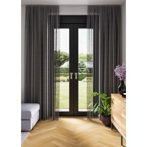 Label 65® Gordijn Vitrage Bari 309 - Black