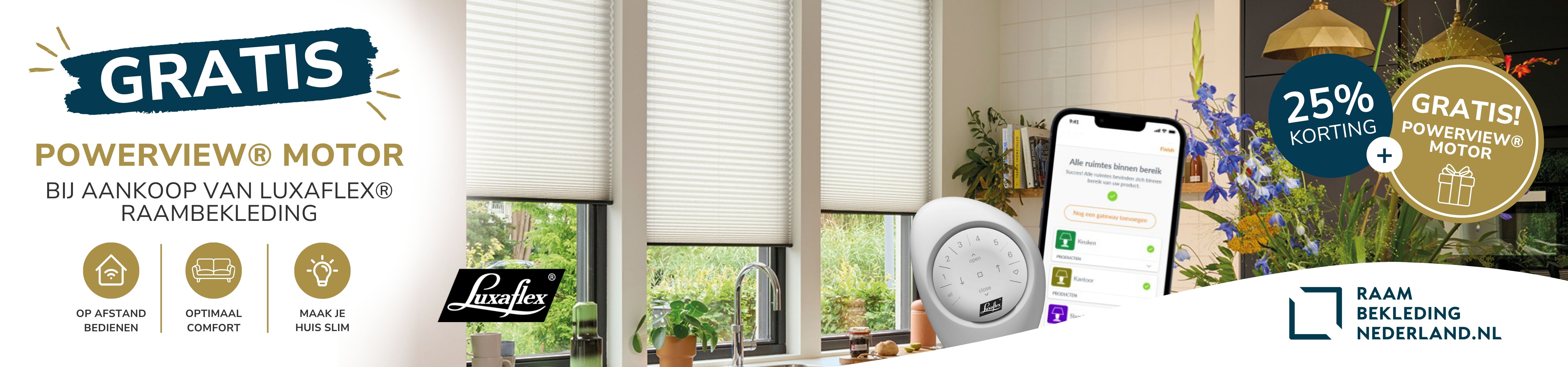 Luxaflex Herfst Actie 2026 
